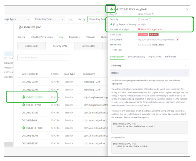 enriched CVE data with additional security research team data